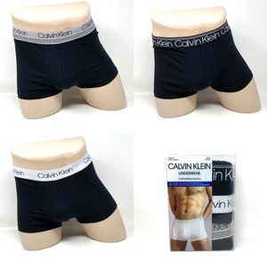 Calvin Klein 3 Pack Men's Size NB2729902 Cotton Stretch Classic Trunks Black CK